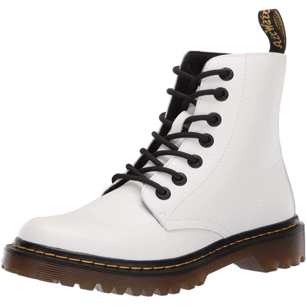 Dr. Martens Luana White Combat Boots Size 7